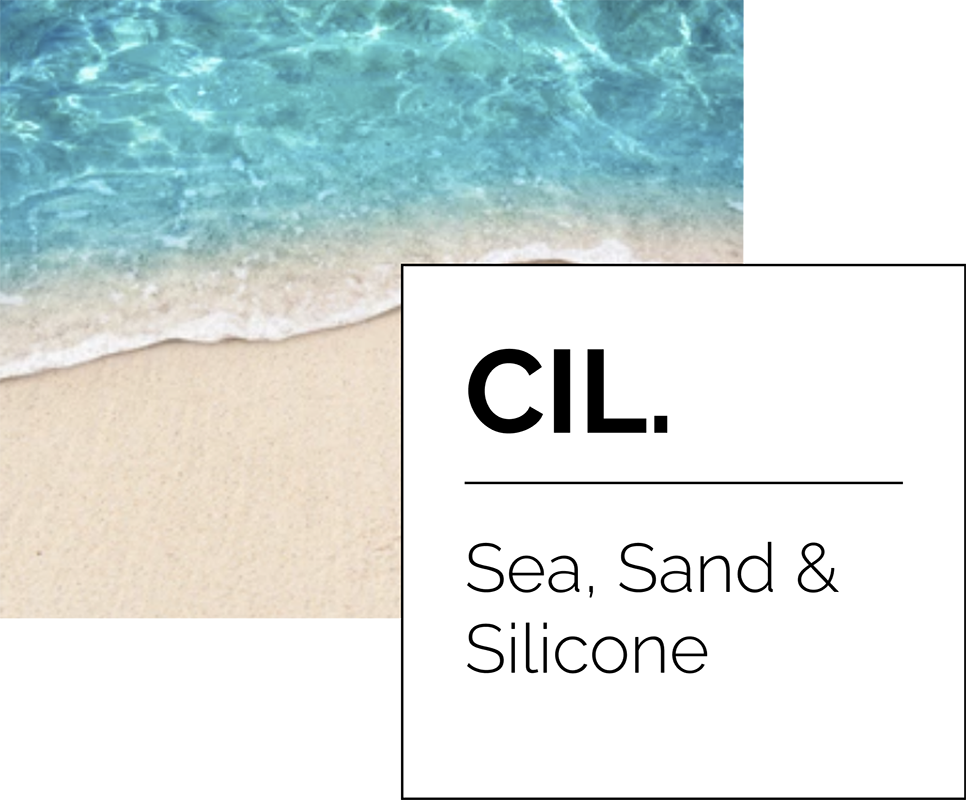 CIL. Sea, Sand and Silicone. Prodesign Hair Care. Profacil Complex.